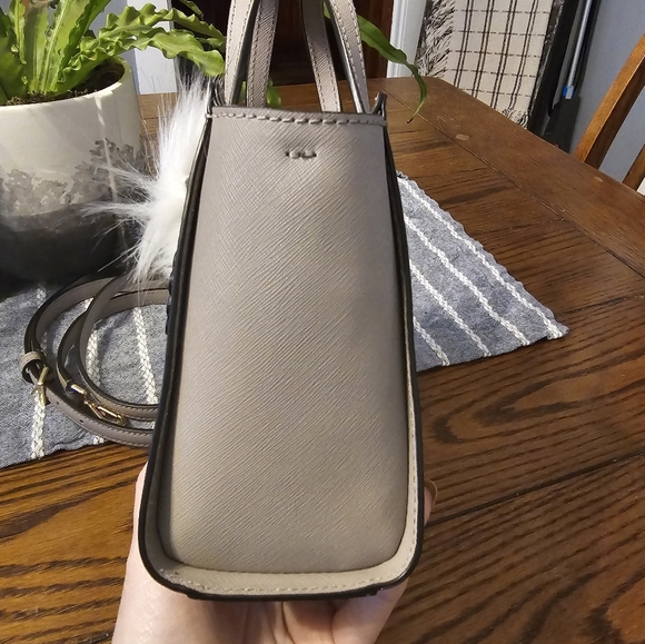 Kate Spade Gray Star Bright Owl Mini Hadlee Cityscape Bag with Dustbag Set - Picture 4 of 13